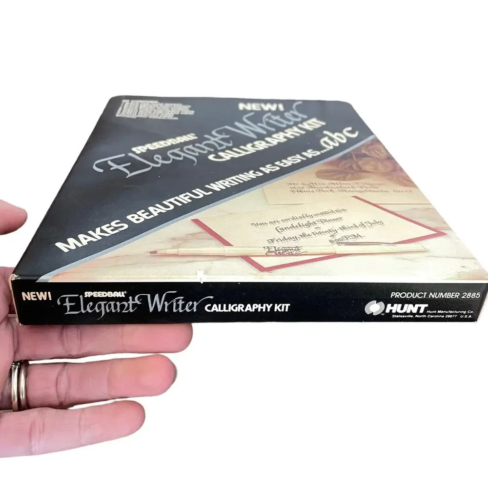 Vintage Calligraphy Set Elegant Writer #2885 Speedball Unopened Kit READ